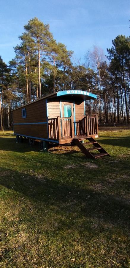 Roulottes Du Chalet Des Pins Rougeou Ngoại thất bức ảnh