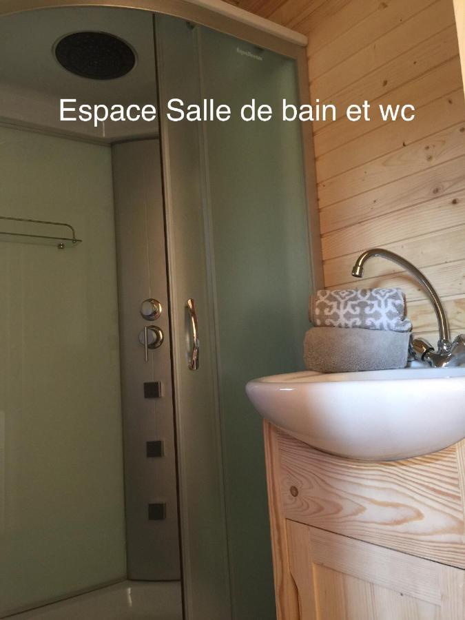 Roulottes Du Chalet Des Pins Rougeou Ngoại thất bức ảnh