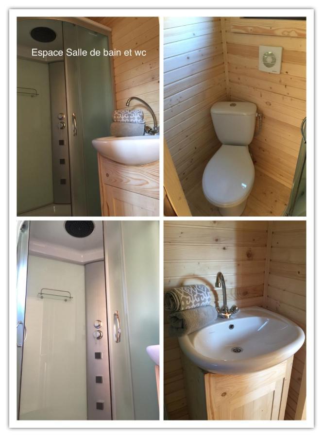 Roulottes Du Chalet Des Pins Rougeou Ngoại thất bức ảnh