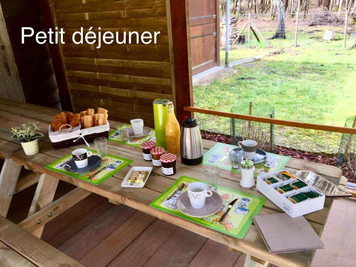Roulottes Du Chalet Des Pins Rougeou Ngoại thất bức ảnh