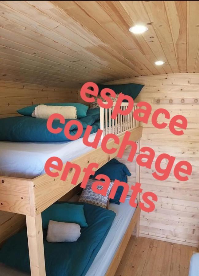 Roulottes Du Chalet Des Pins Rougeou Ngoại thất bức ảnh